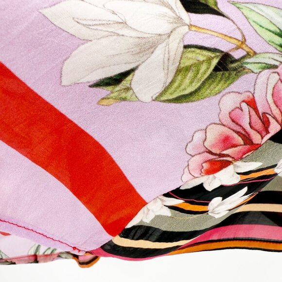 JW Johnny Was Trim V-Neck Blouse M - Picture 5 of 9